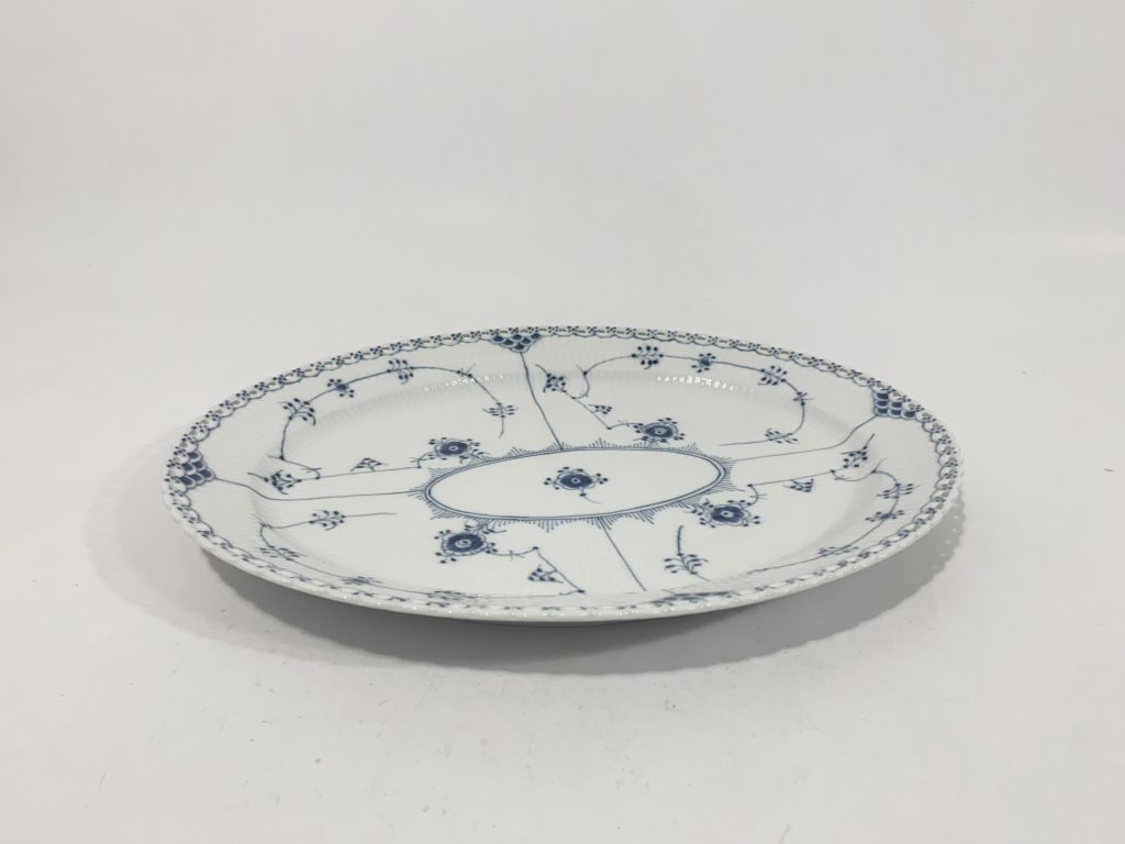 Royal Copenhagen Blue Fluted Full Lace 1148 Serving Tray Platter Plate