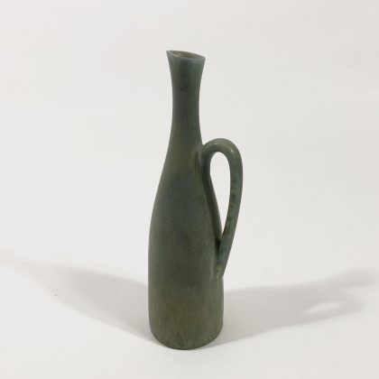 Rorstrand Rörstrand Carl Harry Stalhane Stålhane CHS Green Handle Vase SYS 21 cm