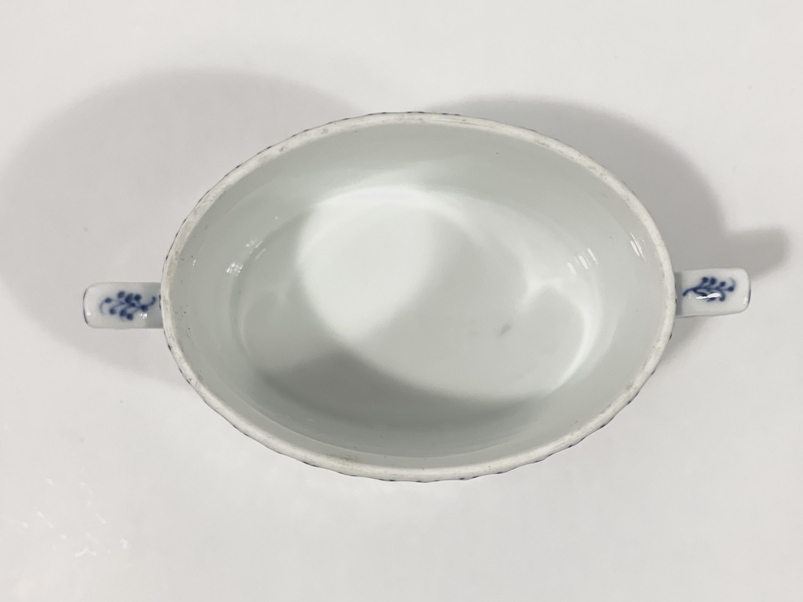 Rare Royal Copenhagen Blue Fluted Half Lace 685 Sugar Bowl 1923- 1934