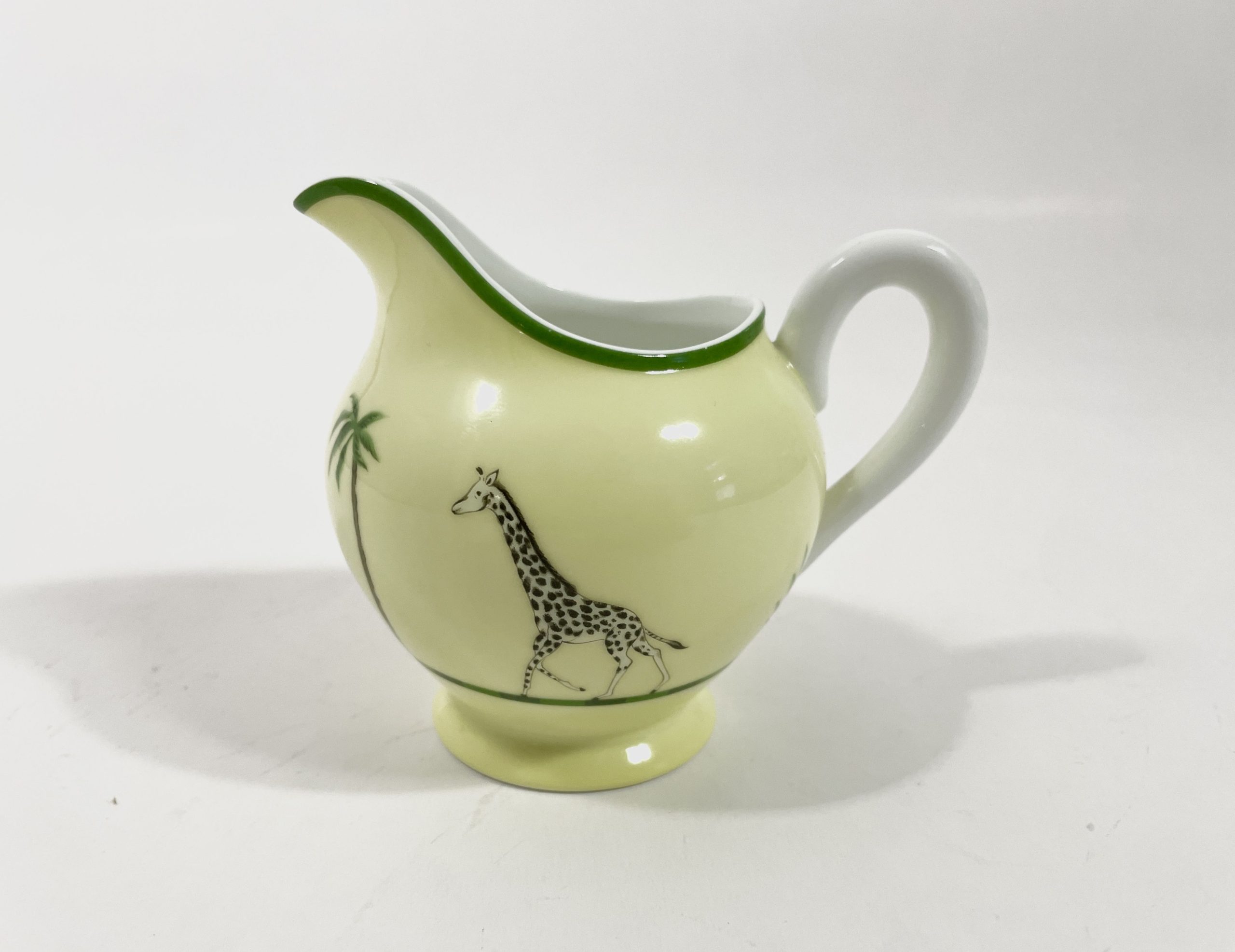 Hermes Africa Green Creamer Milk Jug