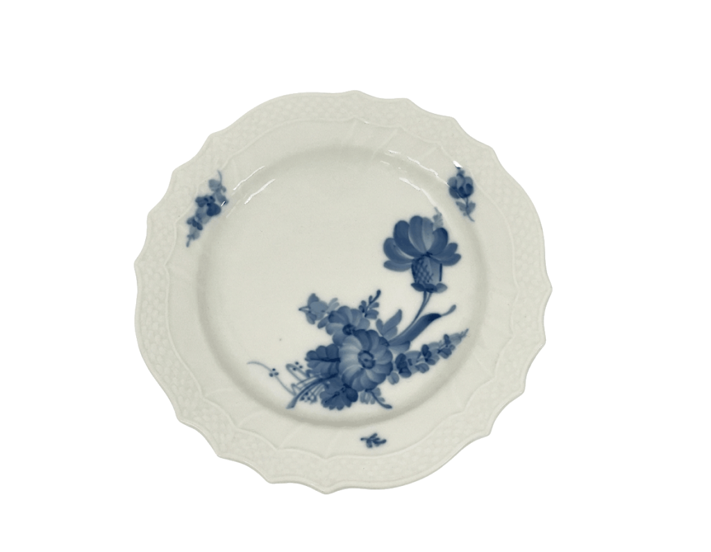 Royal Copenhagen Blue Fluted Flower 1625 Dessert Plates Diameter 17,5 cm