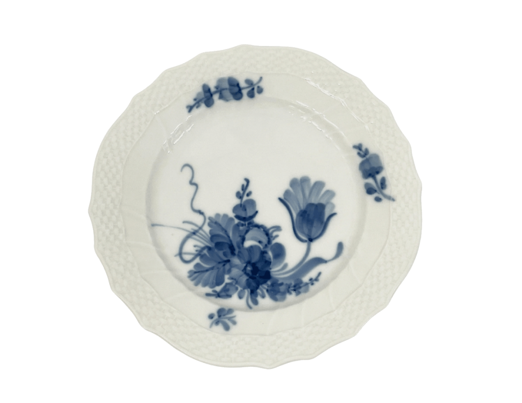 Royal Copenhagen Blue Fluted Flower 1626 Dessert Plates Diameter 16 cm