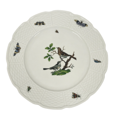 Raynaud Limoges les Oiseaux Dessert Plates NO 4 22,5 cm