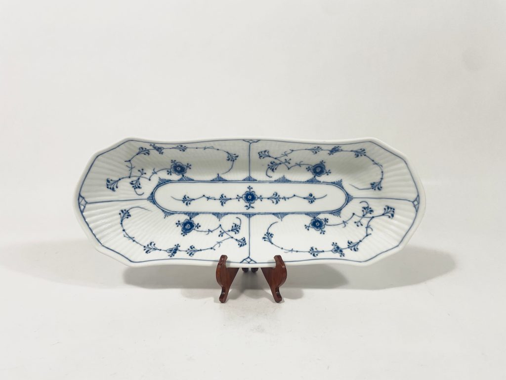 Royal Copenhagen Blue Fluted Plain 297 Serving Platter Dish 1923 -1934