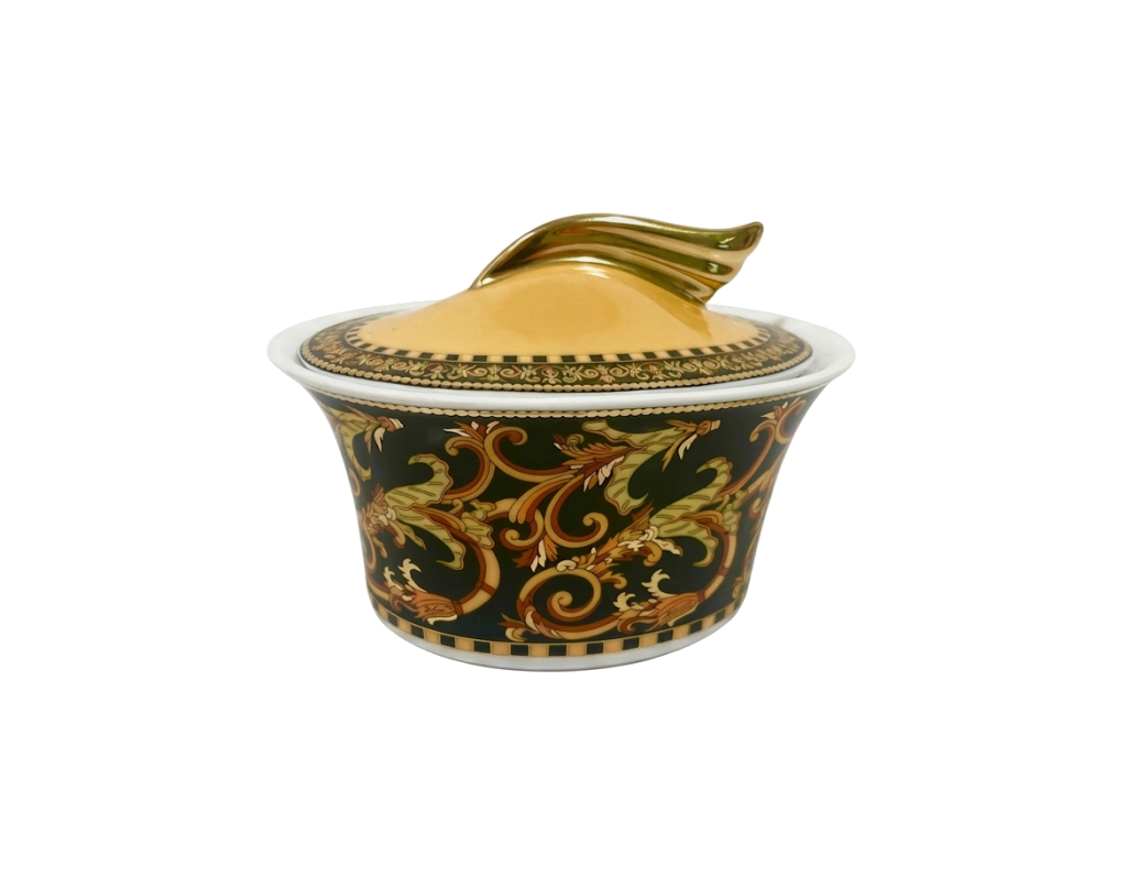 Rosenthal Versace Barocco Gold Sugar Bowl