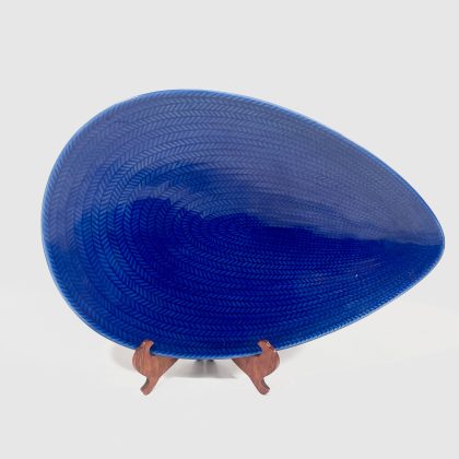Rorstrand (Rörstrand) Blue Fire Serving Plates 34 cm